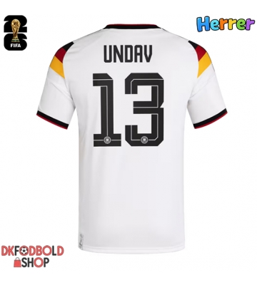 Tyskland Deniz Undav #13 Hjemmebanetrøje VM 2026 Kort ærmer